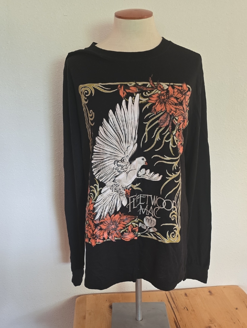 Fleetwood Mac Black Graphic Long Sleeve Tee